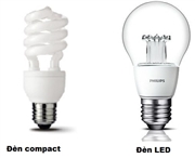 So sánh hiệu năng và độ bền của đèn LED âm trần và đèn compact